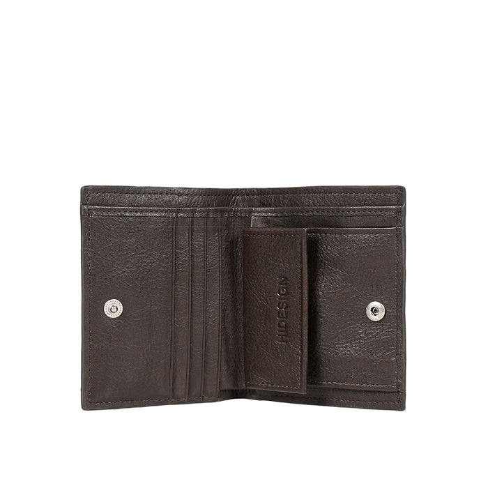 Ritz W1 Brown Leather Bi-Fold Wallet