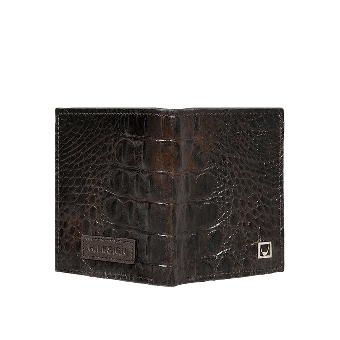 Ritz W1 Brown Leather Bi-Fold Wallet