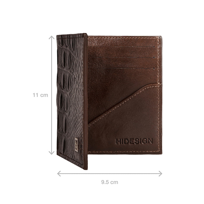 Ritz W2 Brown Leather Bi-Fold Wallet