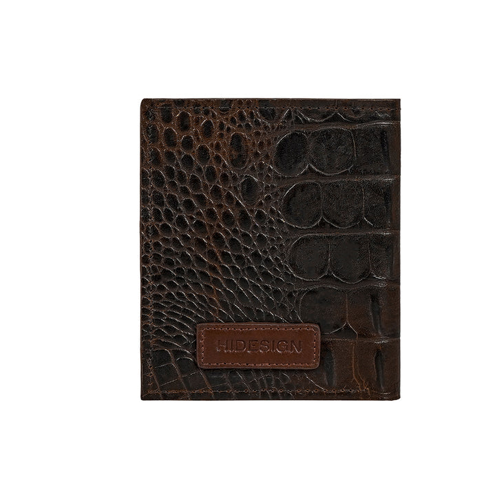 Ritz W2 Brown Leather Bi-Fold Wallet