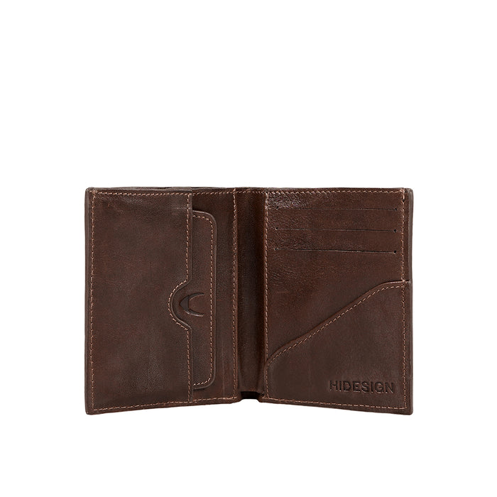 Ritz W2 Brown Leather Bi-Fold Wallet