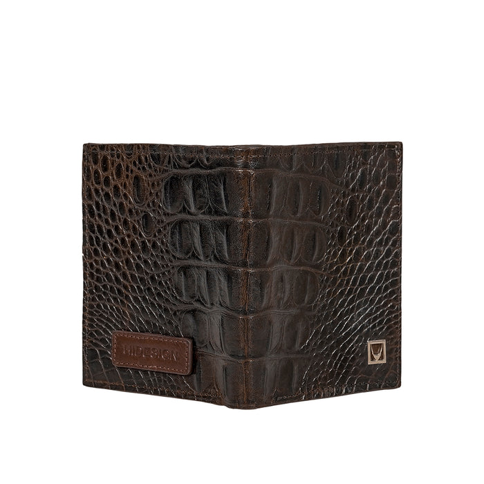 Ritz W2 Brown Leather Bi-Fold Wallet
