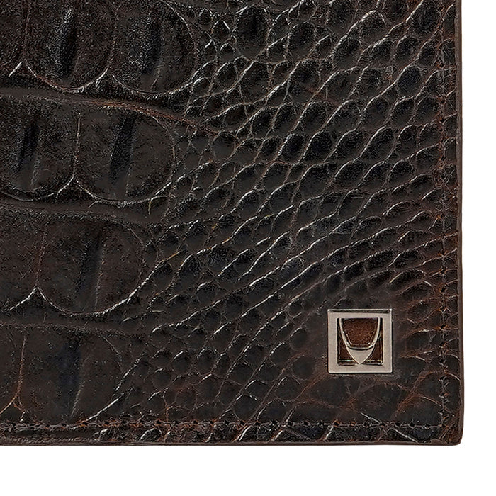 Ritz W2 Brown Leather Bi-Fold Wallet