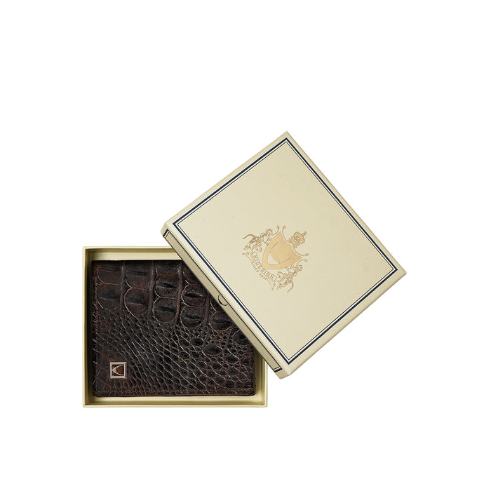 Ritz W2 Brown Leather Bi-Fold Wallet