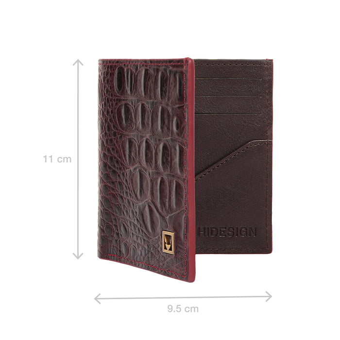 Ritz W2 Marsala Leather Bi-Fold Wallet