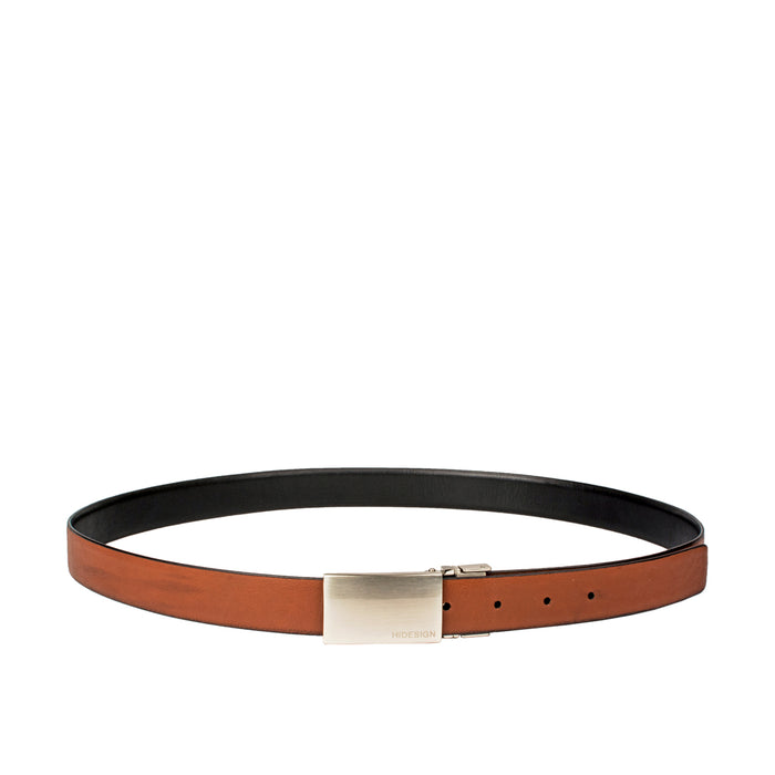Robert 01 Men's Black Reversible Leather Belt