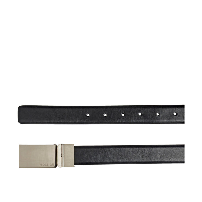 Robert 01 Men's Black Reversible Leather Belt