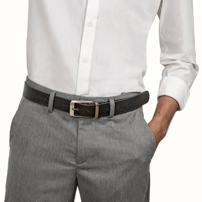 Rocky 01 Men's Brown Reversible Leather Belt