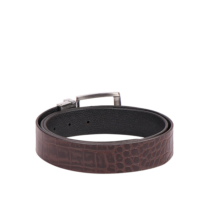 Rocky 02 Men's Brown Reversible Leather Belt