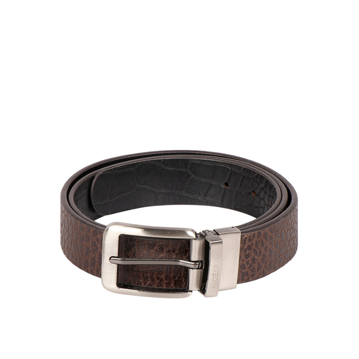 Rocky Men's Brown Reversible Leather Belt