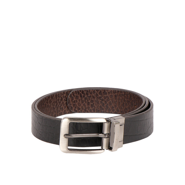 Rocky Men's Brown Reversible Leather Belt