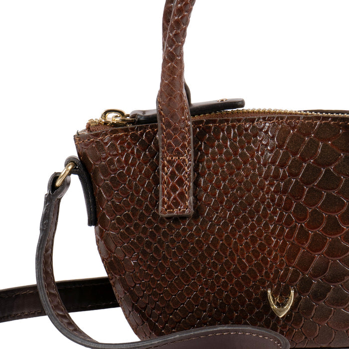 Rosario 01 Tan Leather Crossbody