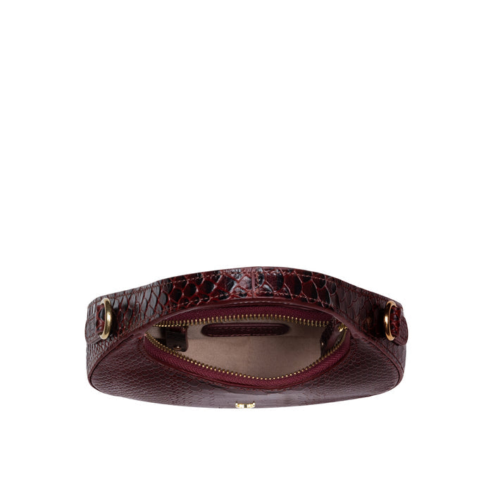 Rosario 02 Red Leather Crossbody