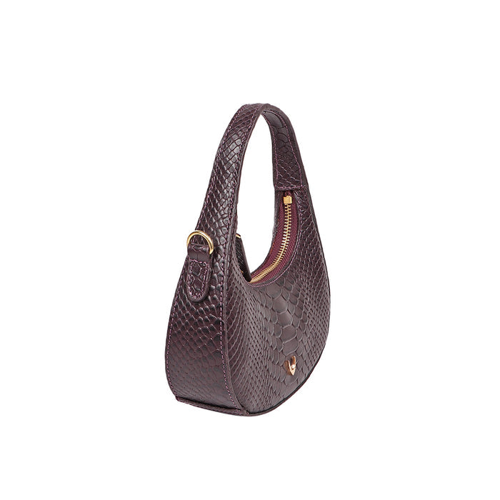 Rosario 02 Violet Leather Crossbody
