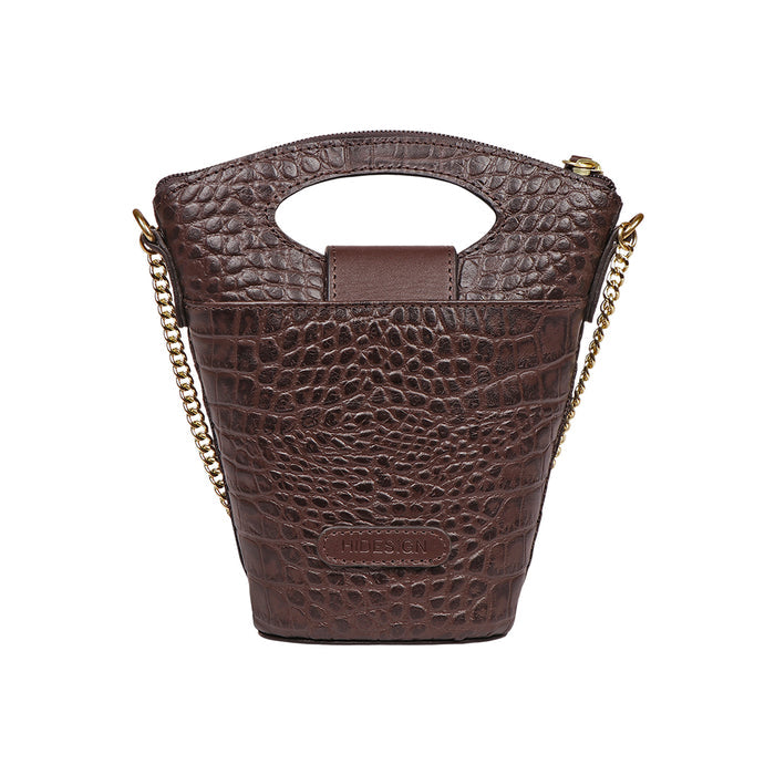 Rosario 03 Brown Leather Sling Bag