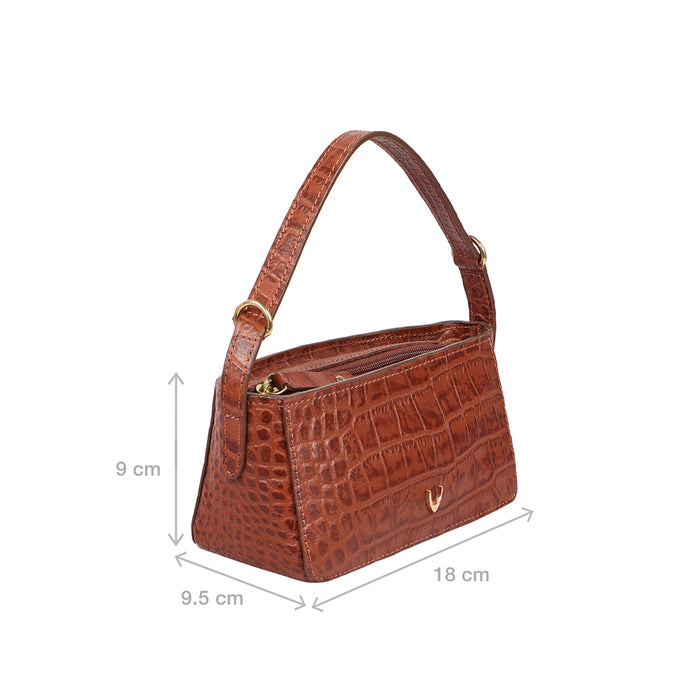 Rosario 06 Tan Leather Crossbody