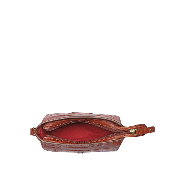 Rosario 06 Tan Leather Crossbody