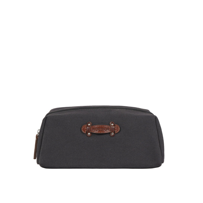 Rover 01 Black Leather Trolley Bag