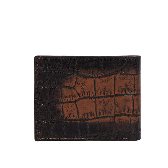 Rover W1 Tan Leather Bi-Fold Wallet