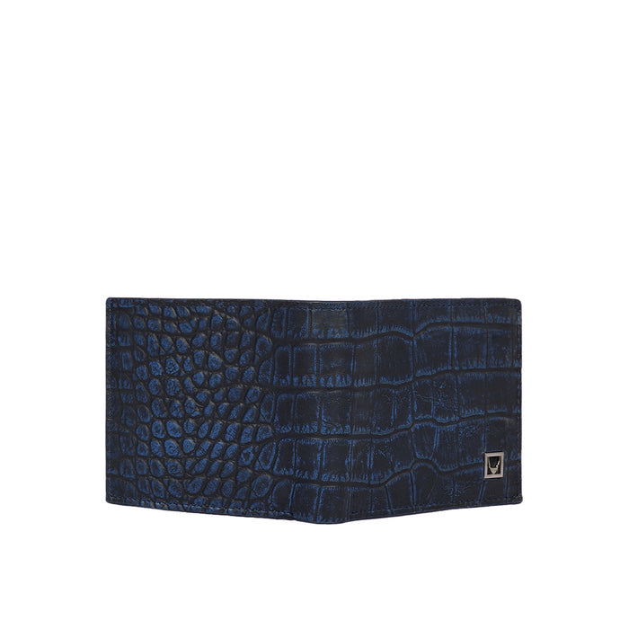 Rover W2 Blue Leather Bi-Fold Wallet