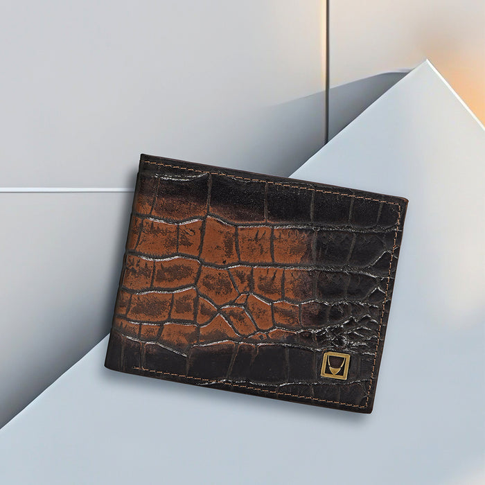 Rover W2 Tan Leather Bi-Fold Wallet