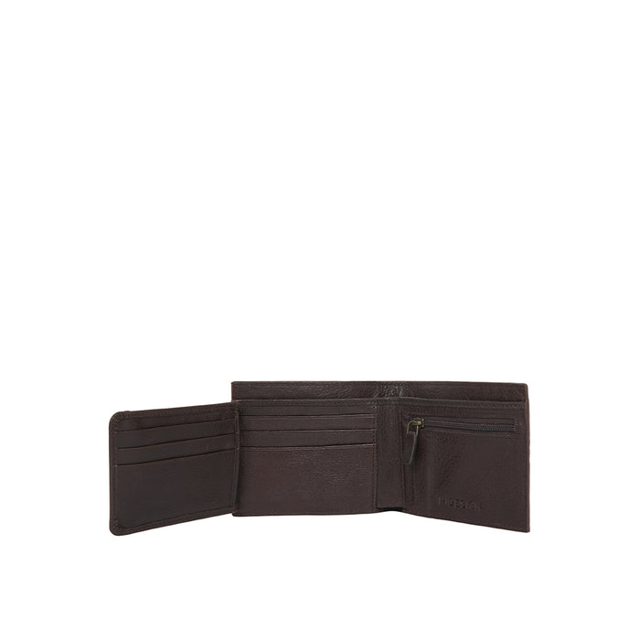 Rover W2 Tan Leather Bi-Fold Wallet