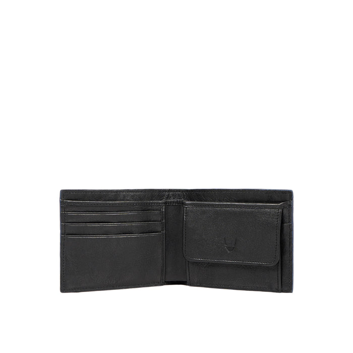 Rover W3 Blue Leather Bi-Fold Wallet