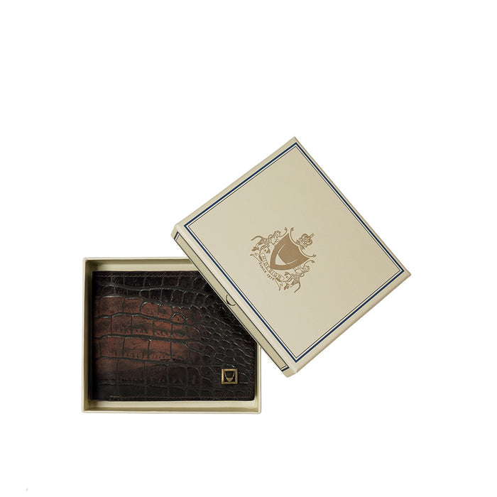 Rover W3 Tan Leather Bi-Fold Wallet