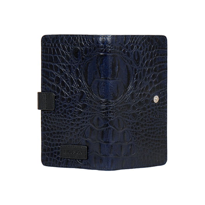 Rover W4 Blue Leather Passport Holder