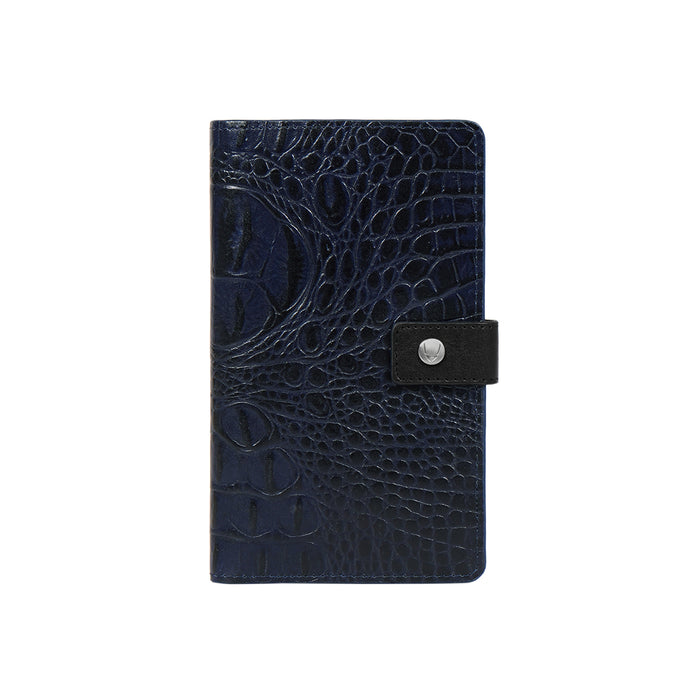 Rover W4 Blue Leather Passport Holder