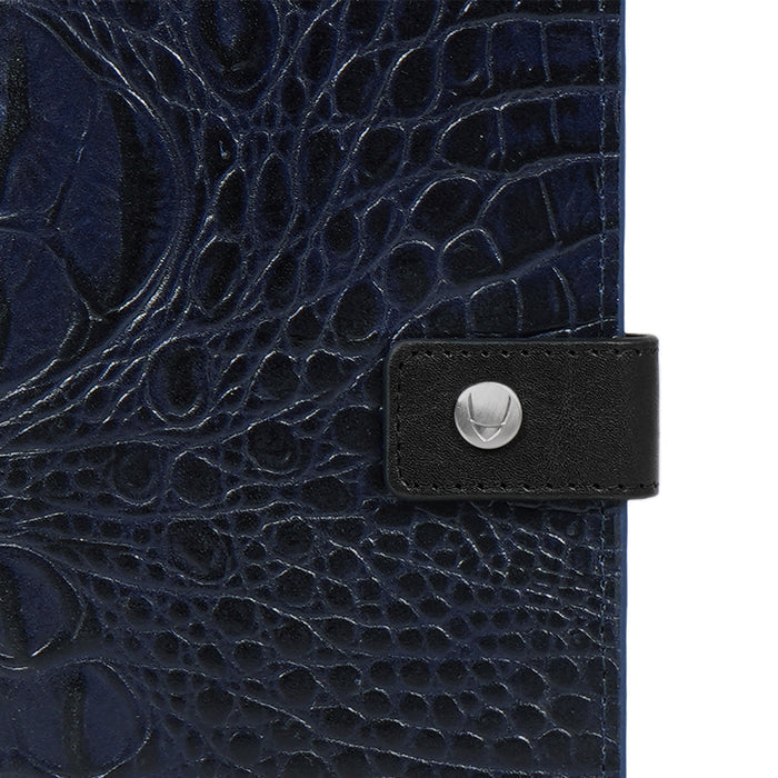 Rover W4 Blue Leather Passport Holder