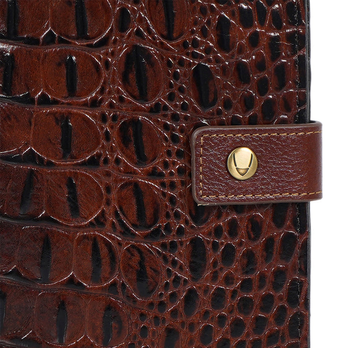 Rover W4 Brown Leather Passport Holder