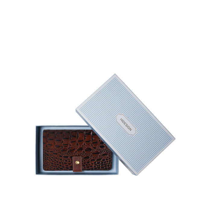 Rover W4 Brown Leather Passport Holder