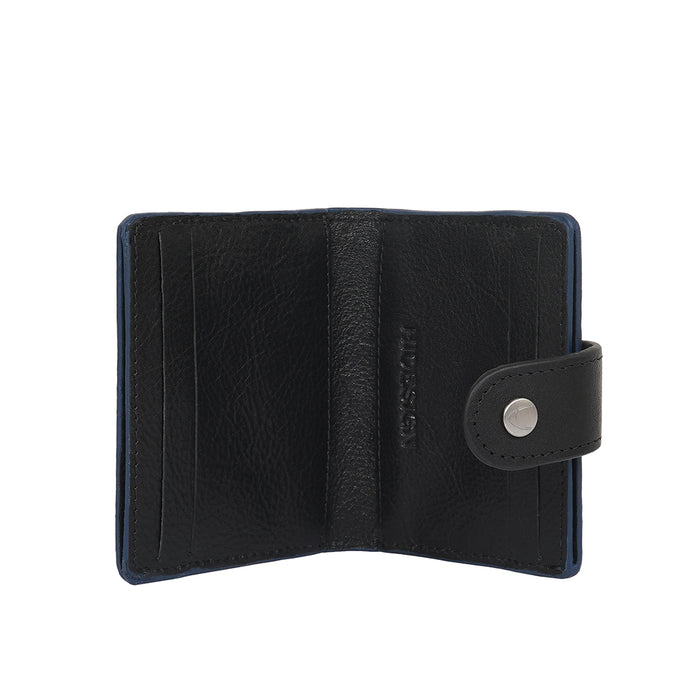 Rover W5 Blue Leather Card Holder