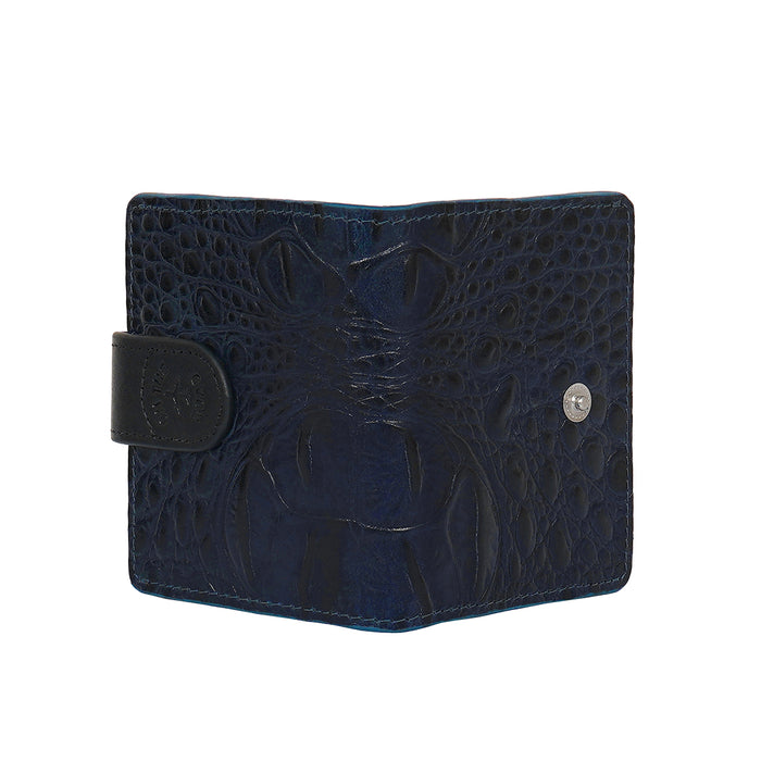 Rover W5 Blue Leather Card Holder
