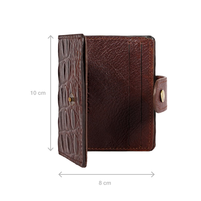 Rover W5 Brown Leather Card Holder