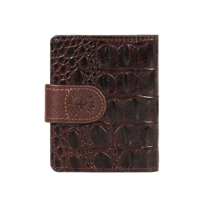 Rover W5 Brown Leather Card Holder