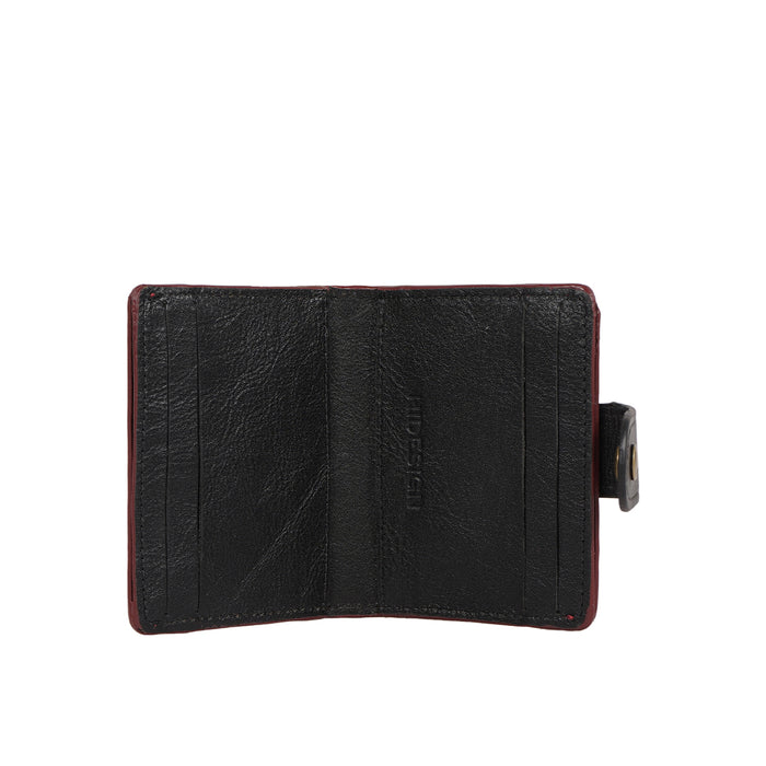 Rover W5 Red Leather Card Holder