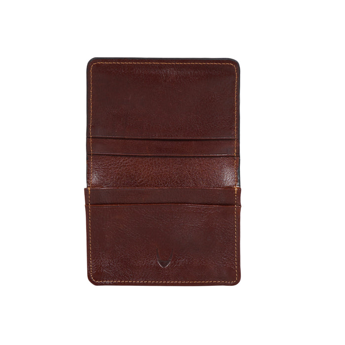 Rover W6 Brown Leather Card Holder