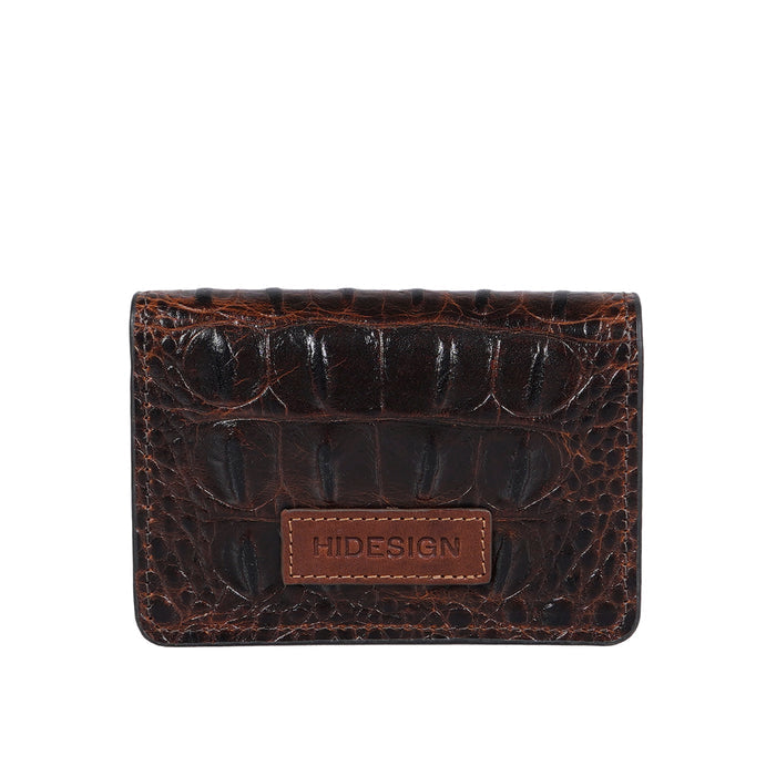 Rover W6 Brown Leather Card Holder
