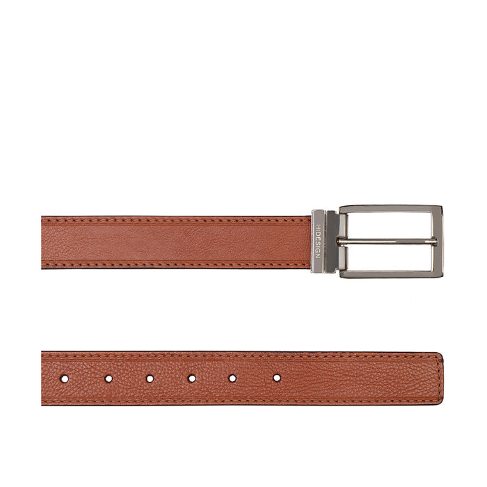 Ryan Men's Tan Reversible Leather Belt