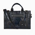 Sakura - 02 Blue Leather Briefcase