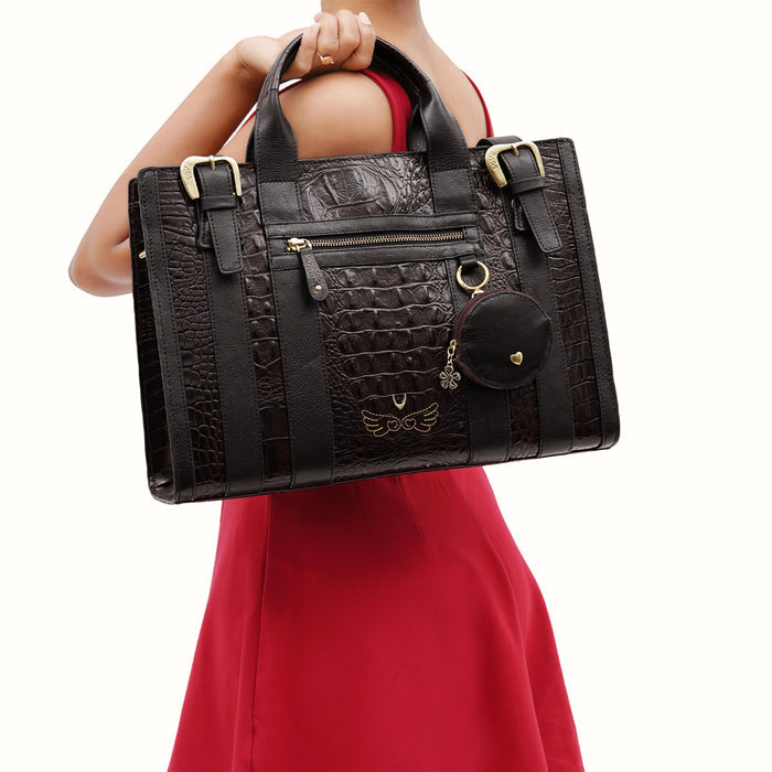 Sakura - 02 Red Leather Briefcase