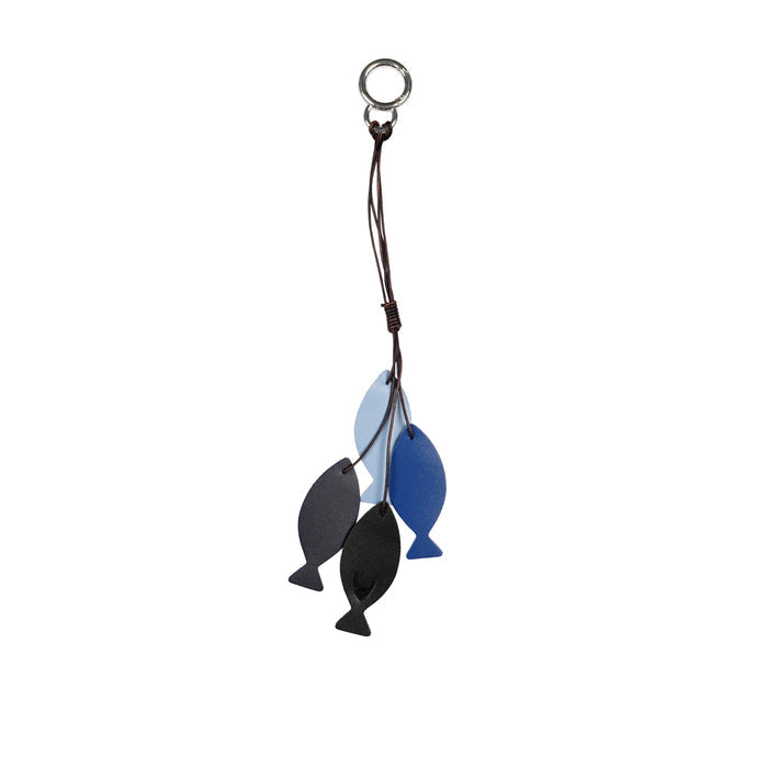 Sakura 03 Blue Leather Reversible Hangers