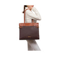 Salta 01 Brown Leather Tote Bag