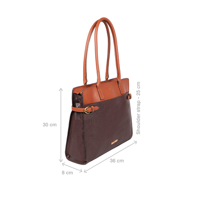 Salta 01 Brown Leather Tote Bag