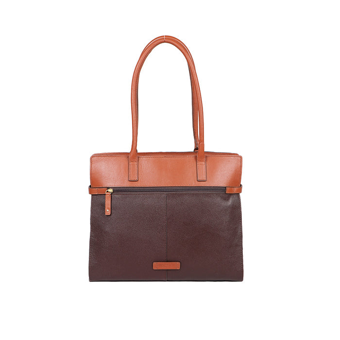 Salta 01 Brown Leather Tote Bag