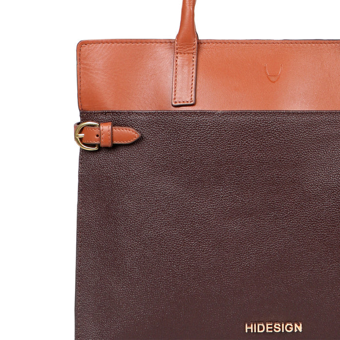 Salta 01 Brown Leather Tote Bag