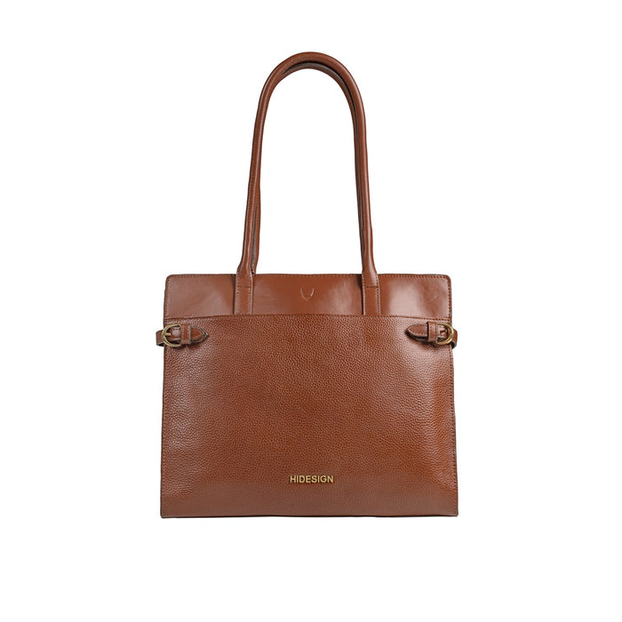 Salta 01 Tan Leather Tote Bag