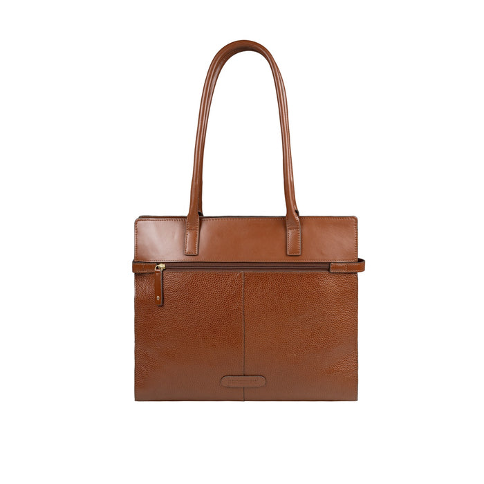 Salta 01 Tan Leather Tote Bag